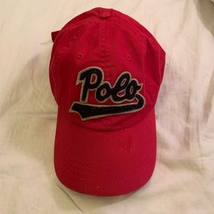 Red Polo Ralph Lauren Cap (Exclusive)